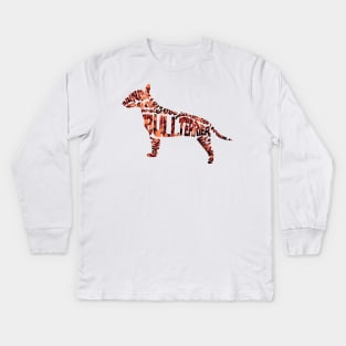 Bull Terrier Kids Long Sleeve T-Shirt